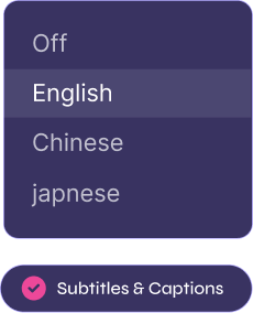 Subtitles & Captions