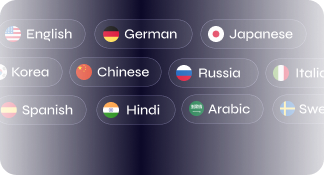 50+ Languages